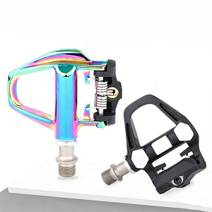 Pedal de Bicicleta de Carretera de Aluminio Ligero Compatible con <span class=keywords><strong>SPD</strong></span>, con Rodamientos Sellados y Autoblocante - Product Image 1