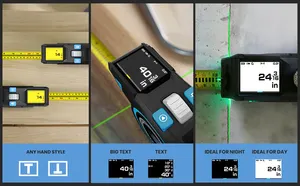 Electronic Ruler Digital Wheel Ruler Range Finder 100m Lcd Display High Accuracy Handheld Length Measure Gage Measure Tape