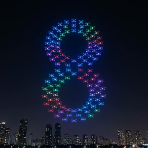 Drones con Luces LED Skylink y Control Remoto para Espectáculos <span class=keywords><strong>en</strong></span> <span class=keywords><strong>Vivo</strong></span>, Exhibición de Fuegos Artificiales <span class=keywords><strong>en</strong></span> el Cielo Nocturno, Sistema de Espectáculo de Drones Portátiles - Product Image 3