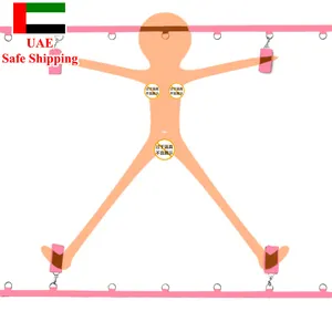 Sm seks pozisyon yatak sınırlamalar seti yetişkin kelepçe oyunu köle pozisyonları oyna esaret seks oyuncakları kiti