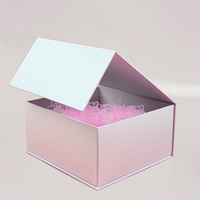Différents types d'emballage blog pas cher boîte magnétique emballage carton ondulé boîte emballage blanc papier froissé boîte-cadeau