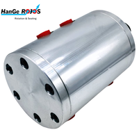 Connecteurs de Tuyauterie Hydraulique H7100-773, Joints Rotatifs Haute Pression 300 Bar, Double Flux, Entrée BSP, Aluminium 80, OEM/ODM