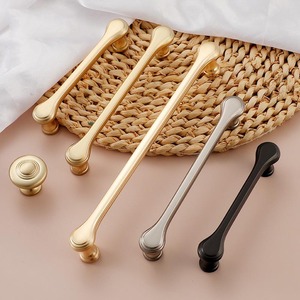 Modern Minimalist Hafif Lüks Çinko Alaşımlı Kolu Gardırop Çekmece Dolabı Ayakkabı Dolabı Kapı Kolu Mobilya Donanım Aksesuarları - Product Image 3
