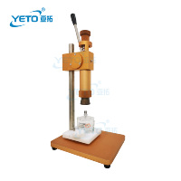 Machine à sertir manuelle de bureau pour bouteilles de parfum en verre et plastique de qualité alimentaire, avec capuchon métallique, anneau de collier de protection extérieur, papier et bois