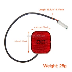 Feux arrière d'origine Max G2, accessoires pour scooter électrique Ninebot Max G2 - Product Image 4