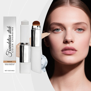 Stick de fond de teint 2-en-1 à couleur naturelle, changeant de couleur, léger, base transparente sans démarcation, hydratant, correcteur, maquillage longue tenue - Product Image 2
