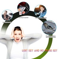Xhorse XELEX0EN Super clé à distance pour Toyota/Lexus Flip 3 boutons programmeur de clé automatique Super puce intégré