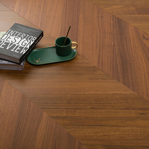 Plancher en bois d'ingénierie <span class=keywords><strong>à</strong></span> chevrons en chêne français, résistant au feu, vieilli, hautement recommandé pour salon - Product Image 4