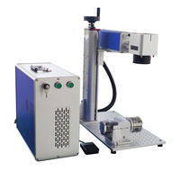 Machine de marquage laser à fibre métallique portable, petite mini couleur, mopa, raycus, 20w, 30w, 50w, livraison gratuite