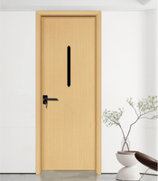 Porte en PVC personnalisée NFRC AS2047 CE TOMA, porte en bois WPC, porte intérieure, étanche, anti-termites