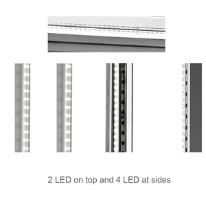 Vitrina de vidrio transparente para Tartas, vitrina de refrigeración de 400L - Product Image 3