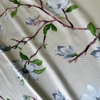 Tissu en microfibre 100% polyester imprimé brossé à fleurs 3D pour draps de lit – Stock usine à prix abordable
