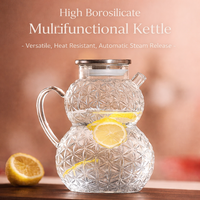 Bouteille à liqueur hermétique en verre borosilicate en forme de gourde, carafe à spiritueux pour whisky et infusions, pot en verre pour emballage alimentaire