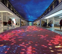 Einkaufs zentrum Event Hotel DJ Disco Club magnetische LED-Tanzfläche LED-Tanzfläche Magnetische LED-Tanz-LED-Bodenfliesen