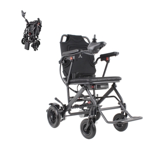 500wモーターシラ・デ・ルーダス軽量電動車椅子屋外6AH航空バッテリー - Product Image 1