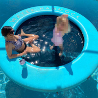 Chine Fabrication ronde gonflable hamac d'eau gonflable piscine flotteur chaise longue dans l'eau