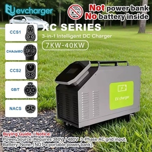 Chargeur DC 30 kW pour voiture, chargeur mobile, charge rapide pour véhicules électriques - Product Image 1