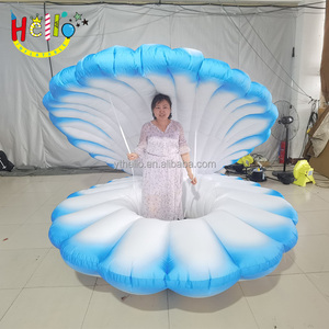 Concha de Sirena Inflable con Luz LED Personalizada y Concha Marina Inflable con Luz LED para Uso en Exteriores, en Venta - Product Image 5