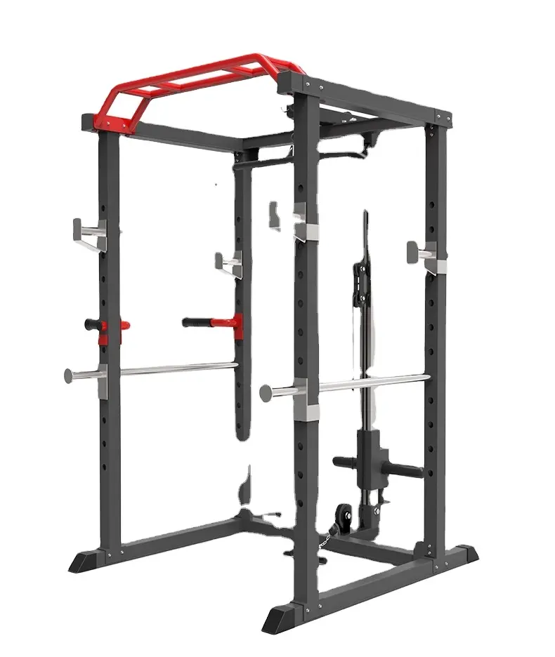 Factory Price Multi-functional Cage Style Squat Rack Power and Squat Rack for Commercial Use Gym Strength Training