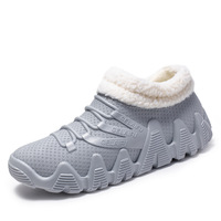 Chaussures de pluie pour hommes Gleibo, imperméables, en PVC/EVA, à enfiler, semelle en plastique antidérapante, légères, souples, tendance, toutes saisons