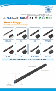 19-Zoll Standard-Schuko 8-fach Steckdosenleiste PDU Stromverteilungseinheit für Rechenzentren mit USV-Kompatibilität - Product Image 6