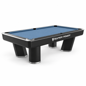 Mesa de Billar Red Phantom Superpower de 9 pies, la Más Vendida del 2025, Mesa de Billar Original de Pizarra de 8 pies para Clubes y Locales, Red Phantom/Blue Phantom - Product Image 5