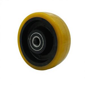 Suku Cadang Forklift Linde Berkualitas Tinggi 0009933857 RODA PENYANGGA 150X54 Roda PU LOAD CASTOR ASSY untuk Forklift - Product Image 1