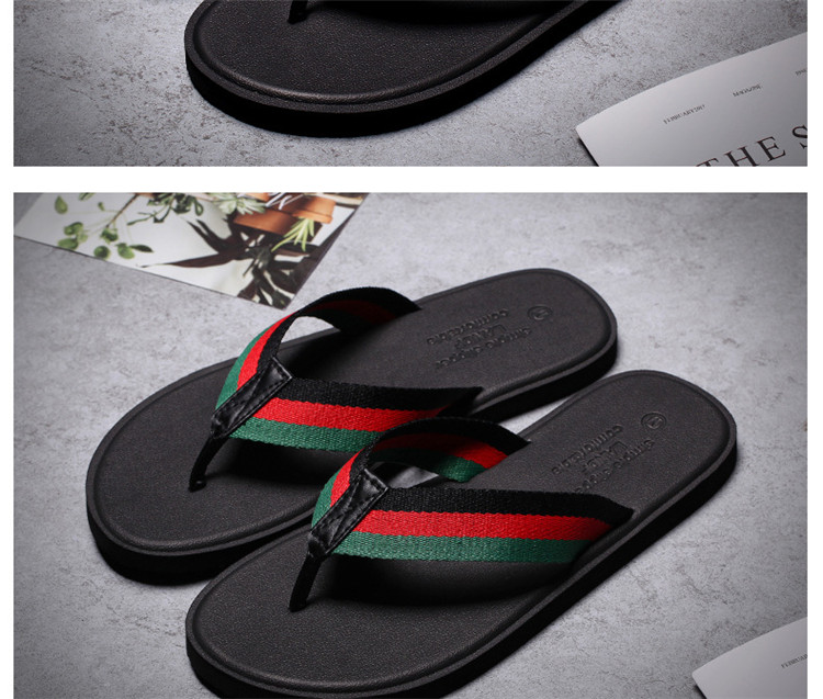 Men Shoes 2021 Summer Beach Platform Shoes Outdoor Casual Slippers Sandal Mens High Quality Flip Flop