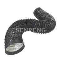 Polyvalent pour PVC de 6 pouces Chauffage Climatisation Ventilation Soudage Conduit d'aluminium en spirale Conduit de ventilation pliable