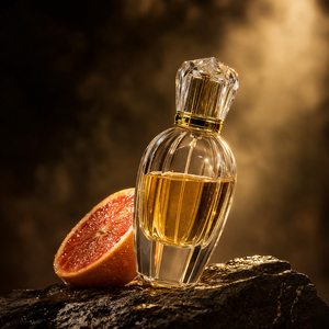 Botella de Perfume de Lujo Elegante con Pulverizador de Niebla Fina Dorada, Tapa Transparente con Diamantes, 50ml 100ml - Product Image 3