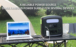 Station d'alimentation portable <span class=keywords><strong>Necespow</strong></span> 700W, 1400W, banque d'alimentation solaire pour le camping, 180000mAh, 576Wh - Product Image 4