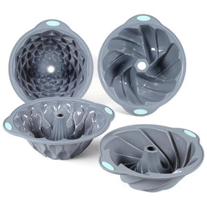 Set de Moldes de Silicona para Pastel con 30.000.000 de Vistas, Gran Oferta, Molde Redondo Grande para Hornear y Gelatina DIY, Antiadherente, Ecológico y Resistente al Calor - Product Image 2