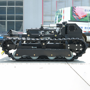Hiệu quả cao tự hành sân vận động nhỏ vườn hộ gia đình không dây Crawler Điều khiển từ xa <span class=keywords><strong>Robot</strong></span> Máy cắt cỏ - Product Image 5