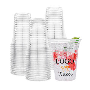 <span class=keywords><strong>Verre</strong></span> à <span class=keywords><strong>cocktail</strong></span> en <span class=keywords><strong>plastique</strong></span> de marque Xueli pour boissons Impression de logo personnalisé transparent Options multiples de volume Parfait pour les cafés traiteur - Product Image 1