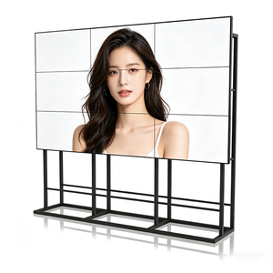 46 49 55 65 Inch LCD Video Wall Digital Signage Display <b>Screen</b> 2x2 3x3 <b>Panel</b> Configuration for Indoor Commercial Advertising - Product Image 1