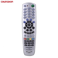 49 botones E488 Smart 4 en 1 Universal Ir Control remoto Código de aprendizaje para SAT DVD DVR TV Control remoto