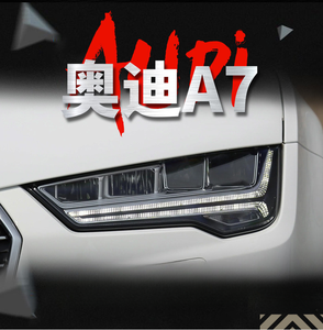 新しい2011-2018アウディA7 <span class=keywords><strong>RS7</strong></span> S7ダイナミックシグナル<span class=keywords><strong>LED</strong></span>ヘッドランププロジェクターレンズDRL 12V 6000K色温度カーアクセサリー - Product Image 2