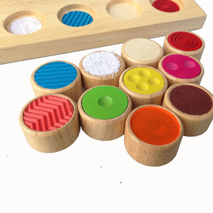 Montessori สีประสาทสัมผัสท้าทายเกมจับคู่หน่วยความจำอุปกรณ์การฝึกอบรมทางประสาทสัมผัส - Product Image 6