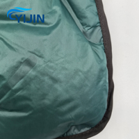 Nouveau design de tissu en nylon taffetas tissé avec finition brillante anti-plume pour vestes d'hiver rembourrées pour filles et garçons