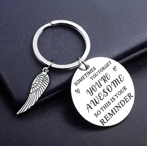 Factory Custom Keychain Birthday Christmas Keychain Gifts for Friend Men Teen Girls Boys