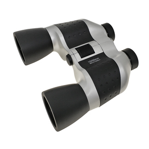 Binoculares Plateados con Centro Negro 10x50 para Observación de Aves - Product Image 3