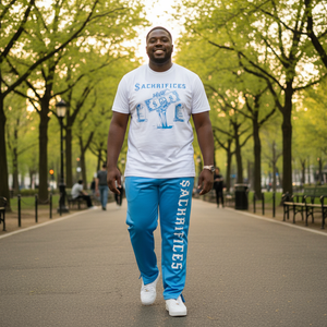 Conjunto de Camiseta y Pantalón Estampado de Alta Calidad para Hombre, Ropa de Primavera para Hombre, Conjuntos de Dos Piezas de Talla Grande, Casual, 100% Algodón Orgánico - Product Image 3