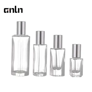 ANLN Wholesale mini fragrance perfume 3ml 5ml 20ml empty glass attar roll on oil bottle