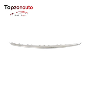Topzonauto OEM 51117250789 Modanatura Inferiore Paraurti Anteriore Cromata per <span class=keywords><strong>MINI</strong></span> <span class=keywords><strong>COOPER</strong></span> R55 R56 R57 2011-2015 - Product Image 1
