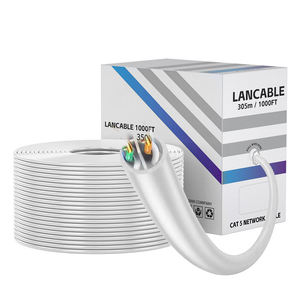 Sipu bán buôn Mạng Cáp Nhà Máy Giá 0.5cca/tinh khiết đồng 23AWG Cat 6 RJ45 <span class=keywords><strong>UTP</strong></span> <span class=keywords><strong>CAT6</strong></span> LAN Cáp Ethernet - Product Image 1