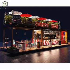 Magic House factory outlet beach shipping container bar for sale container cafe beach style