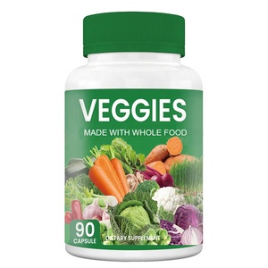 Hoogwaardige natuurlijke ingrediënten fruit- en groente vitamine capsules ter ondersteuning van het immuunsysteem en energieretentie voor volwassenen - Product Image 5