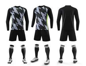 ชุดยูนิฟอร์มฟุตบอลสำหรับครอบครัวแบบแขนยาวพร้อมผ้าระบายอากาศแห้งเร็วและอุปกรณ์เสริมครบชุด - Product Image 6