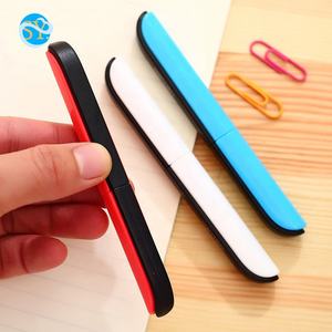 Novidade, faca e tesoura dobrável, caneta esferográfica com régua para o escritório e uso escolar - Product Image 3