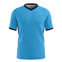 Maillot de football personnalisé T-shirts en polyester T-shirts à sublimation Impression personnalisée T-shirt de sport à séchage rapide avec logo personnalisé